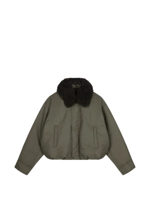 JNBY faux-fur collar puffer jacket