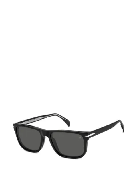 Eyewear by David Beckham clip-on rectangle-frame glasses