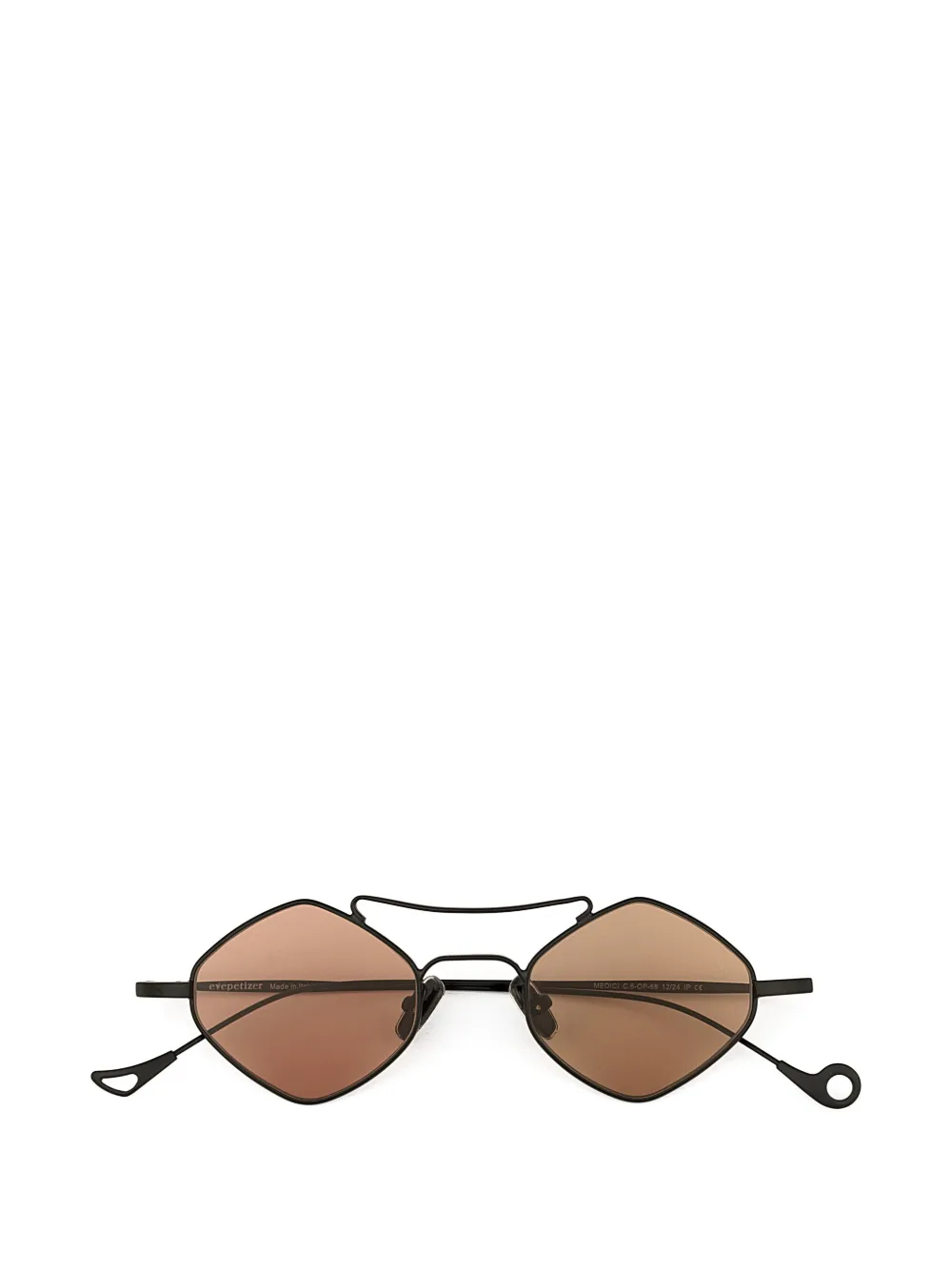 Eyepetizer Medici geometric-frame sunglasses - Nero