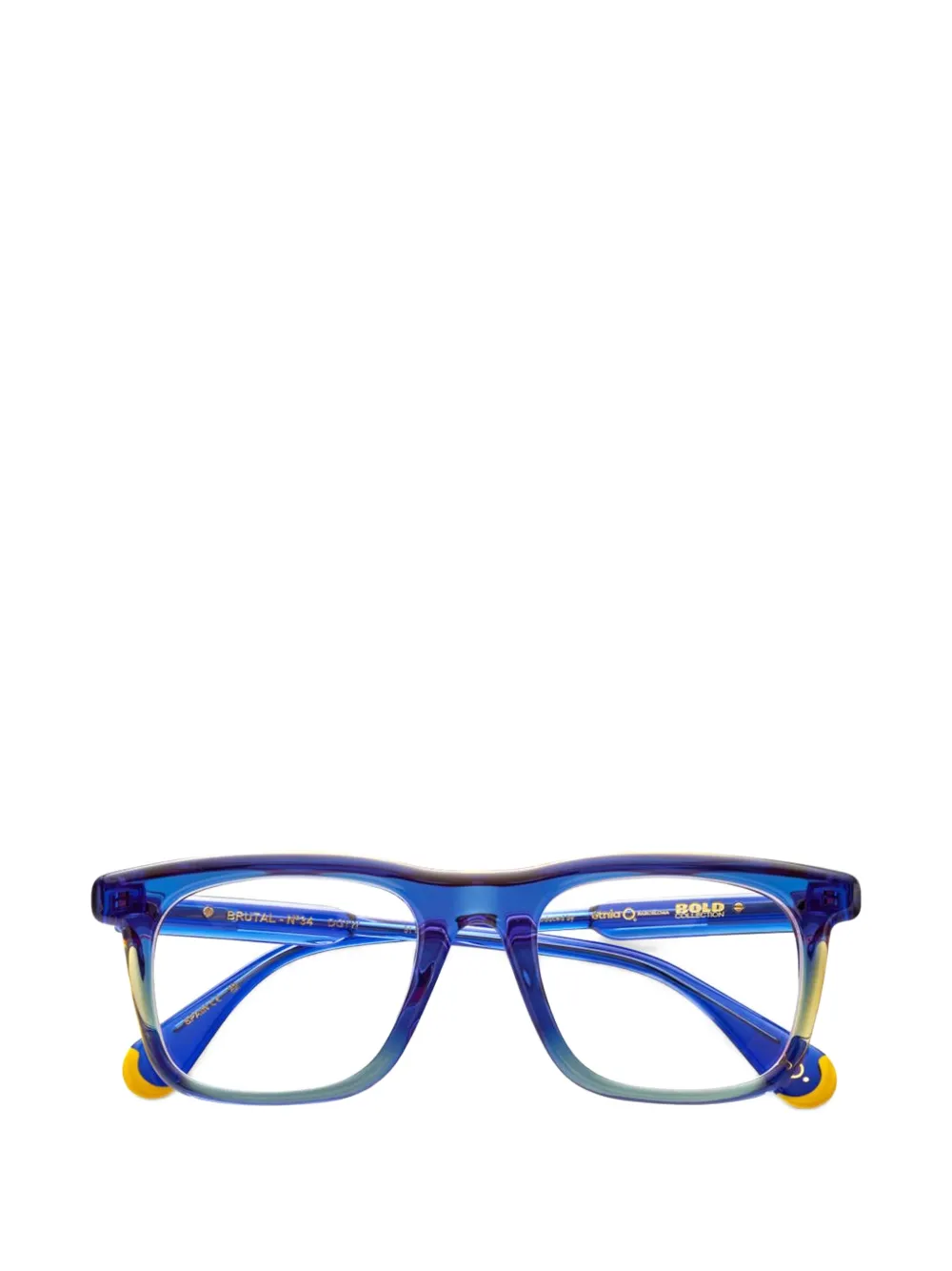 Etnia Barcelona lunettes de vue Brutal No.34 à monture carrée - Bleu Etnia Barcelona lunettes de vue Brutal No.34 à monture carrée - Bleu