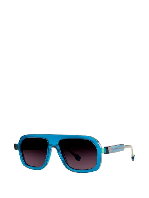 Theo Eyewear Crank solbriller med geometrisk stel