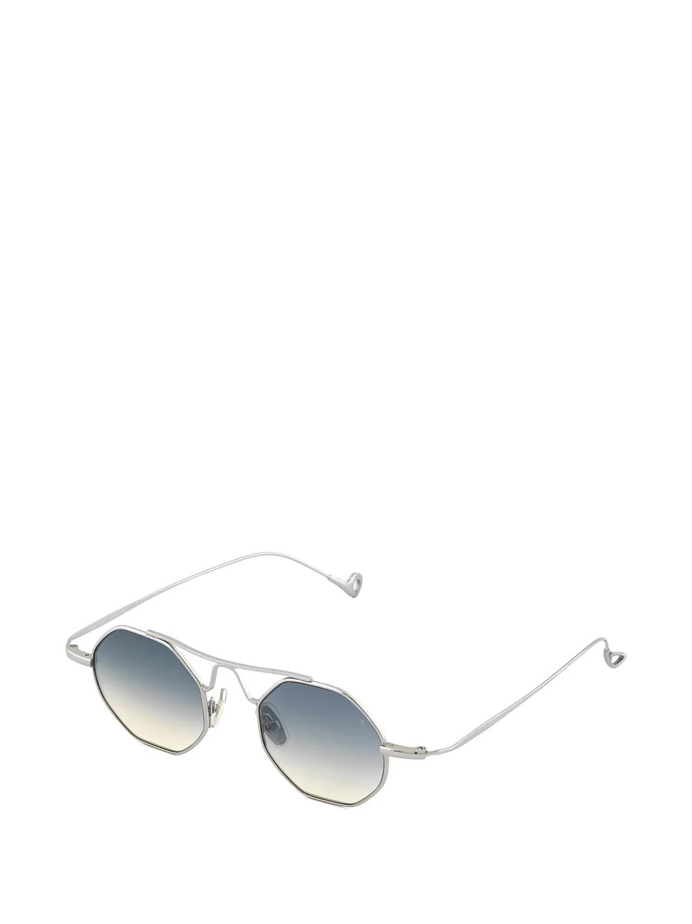 Eyepetizer Soho geometric-frame sunglasses - Argento