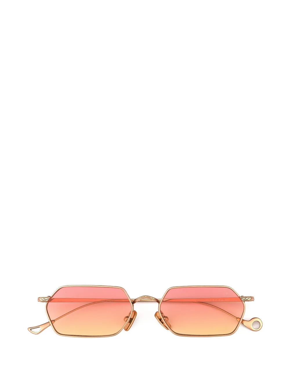 Eyepetizer Cavallet geometric-frame sunglasses - Oro