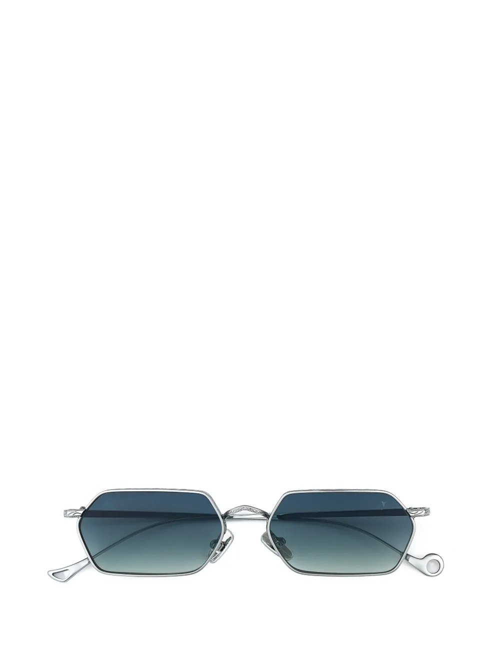 Eyepetizer Cavallet geometric-frame sunglasses - Argento