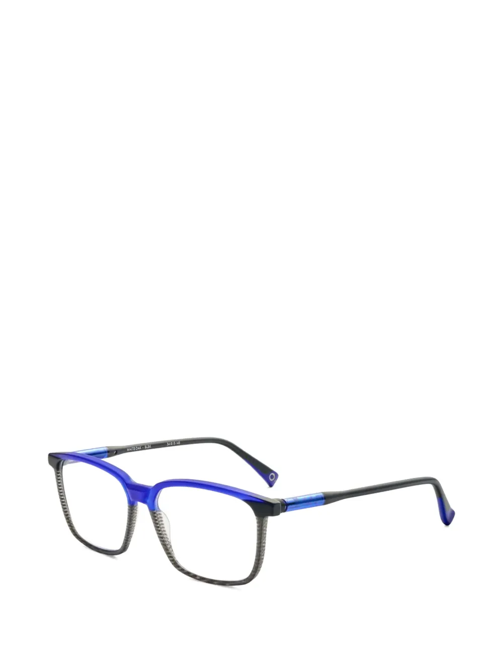 Etnia Barcelona White Oak rectangle-frame glasses Blauw