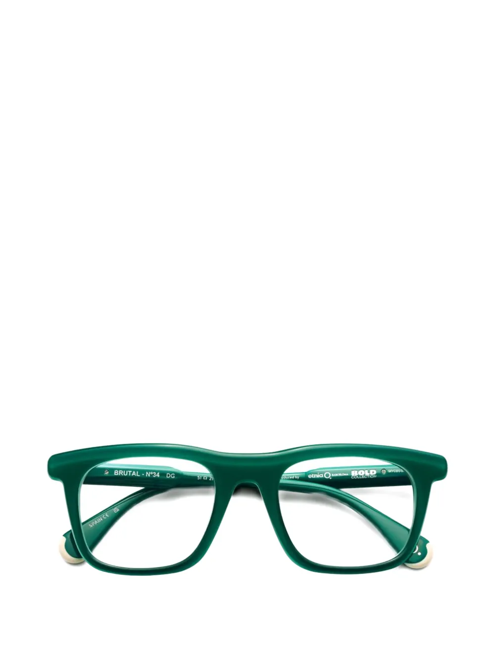 Etnia Barcelona Brutal No.34 rectangle-frame glasses Groen