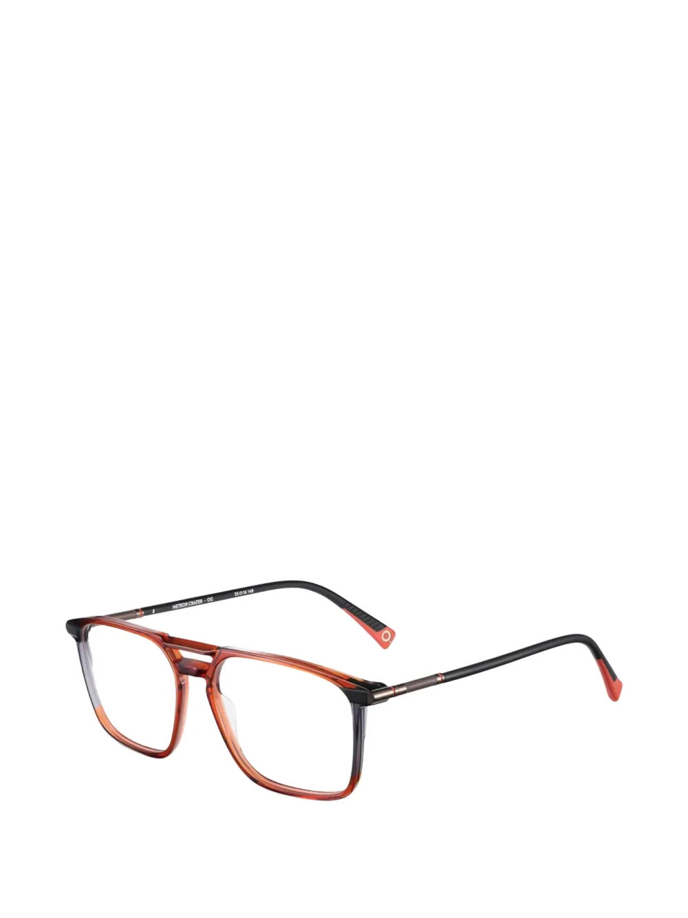 Etnia Barcelona Meteor Crater rectangle-frame glasses Oranje