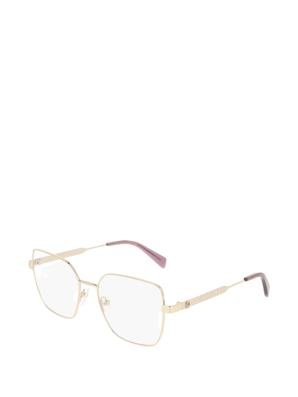 LIU JO geometric-frame glasses Goud