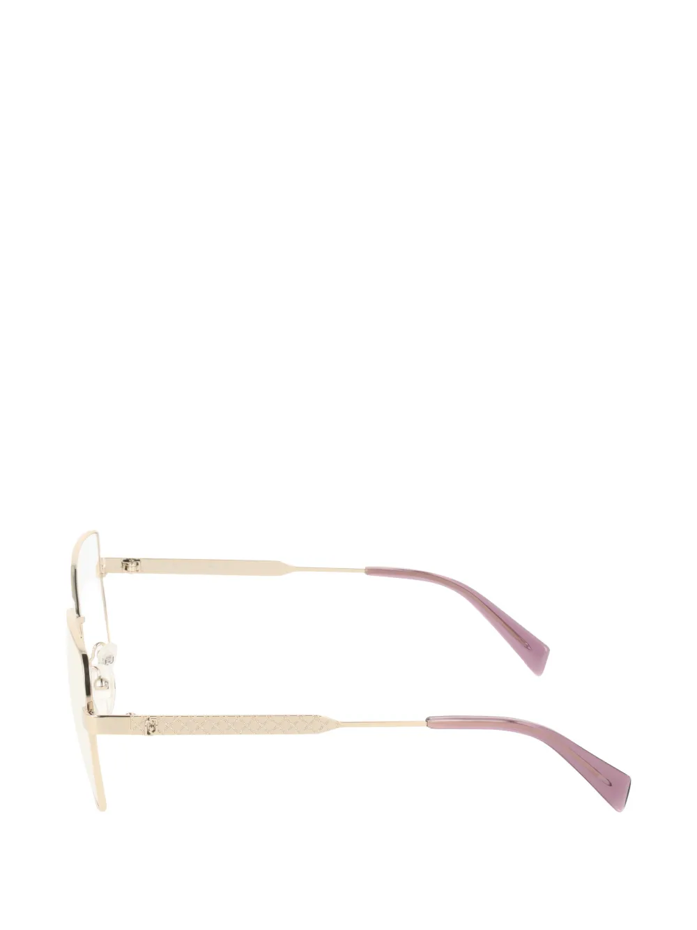 LIU JO geometric-frame glasses Goud