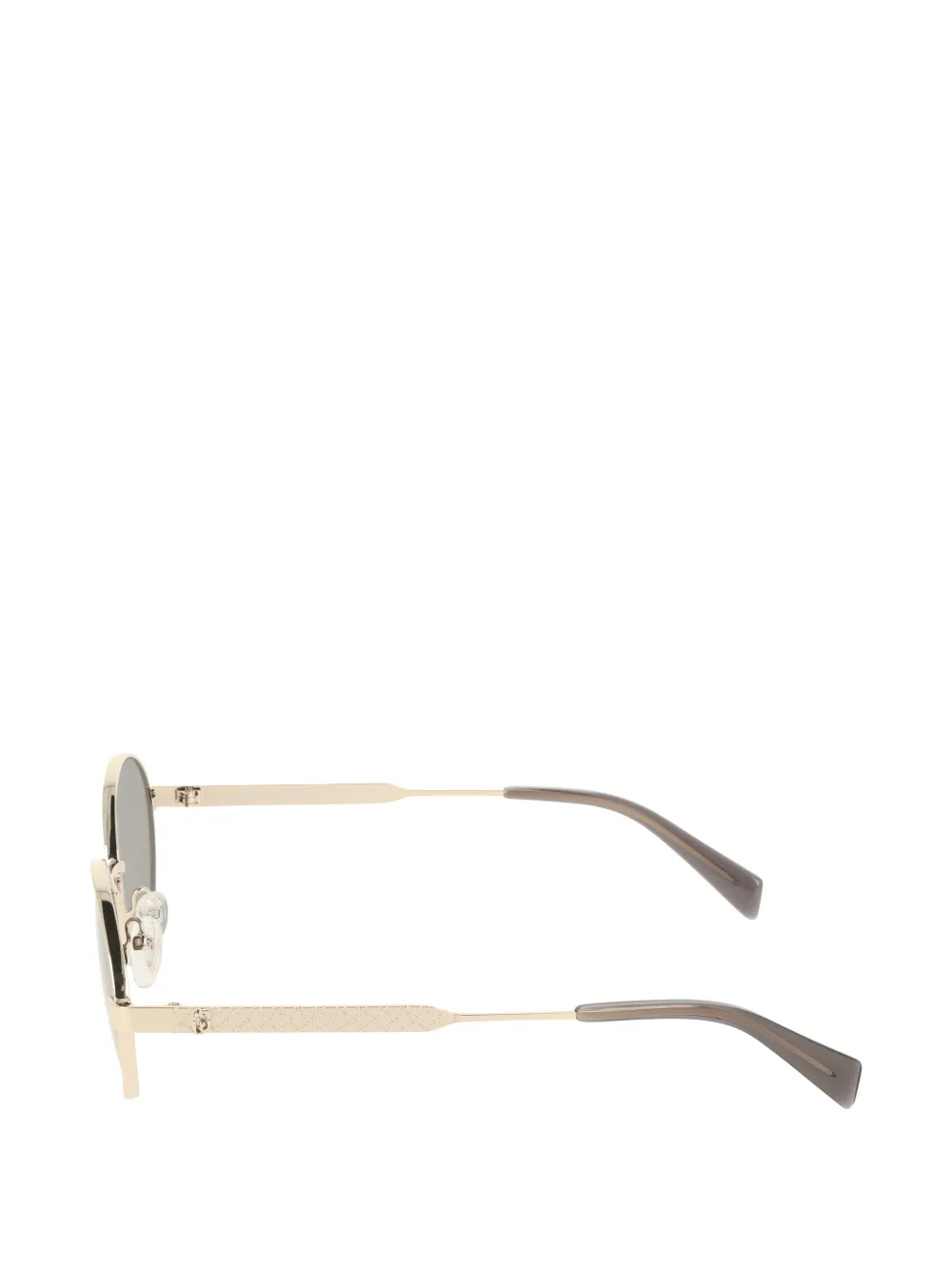 LIU JO oval-frame sunglasses Goud