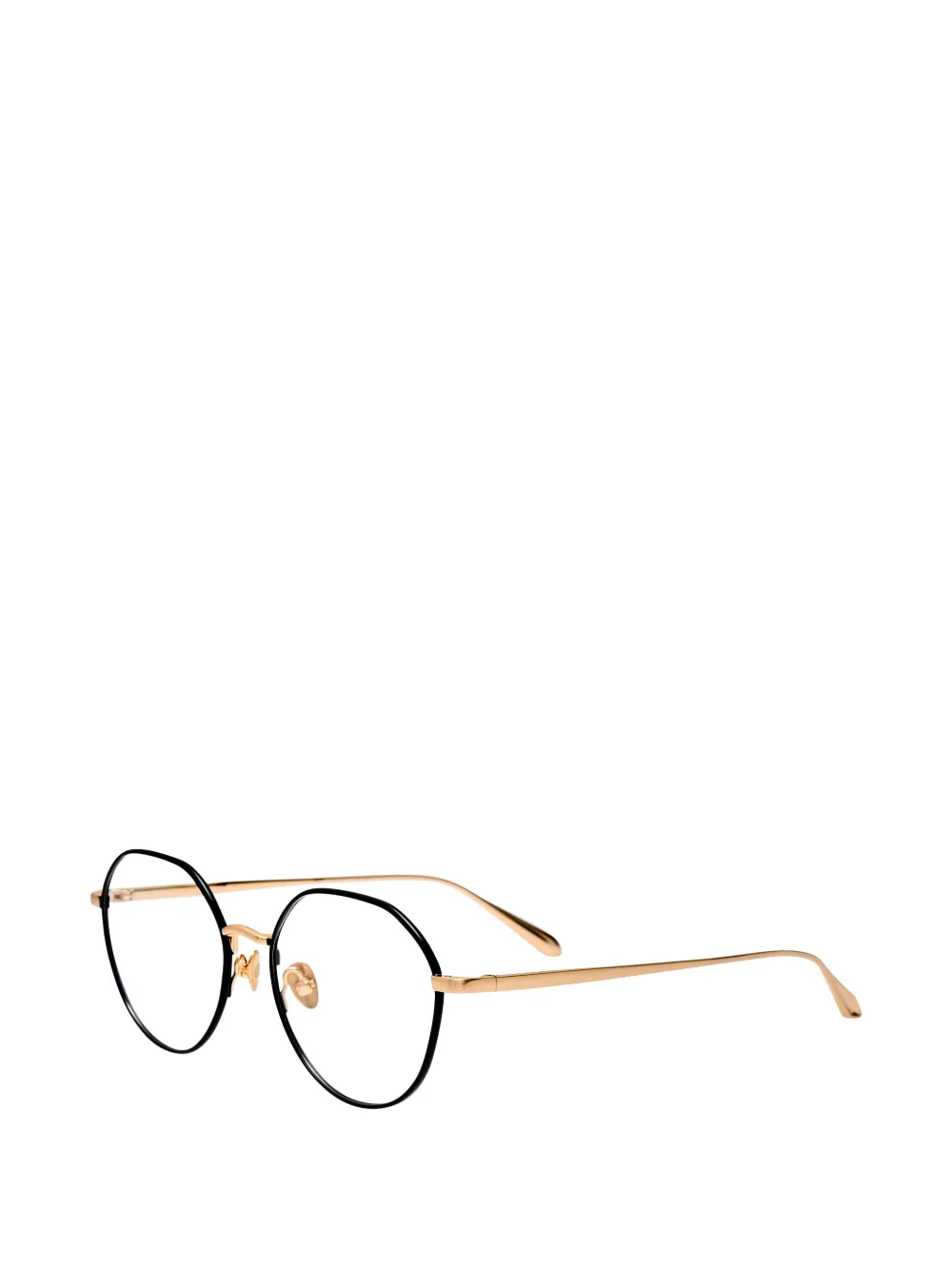 Linda Farrow Isla bril met geometrisch montuur Zwart