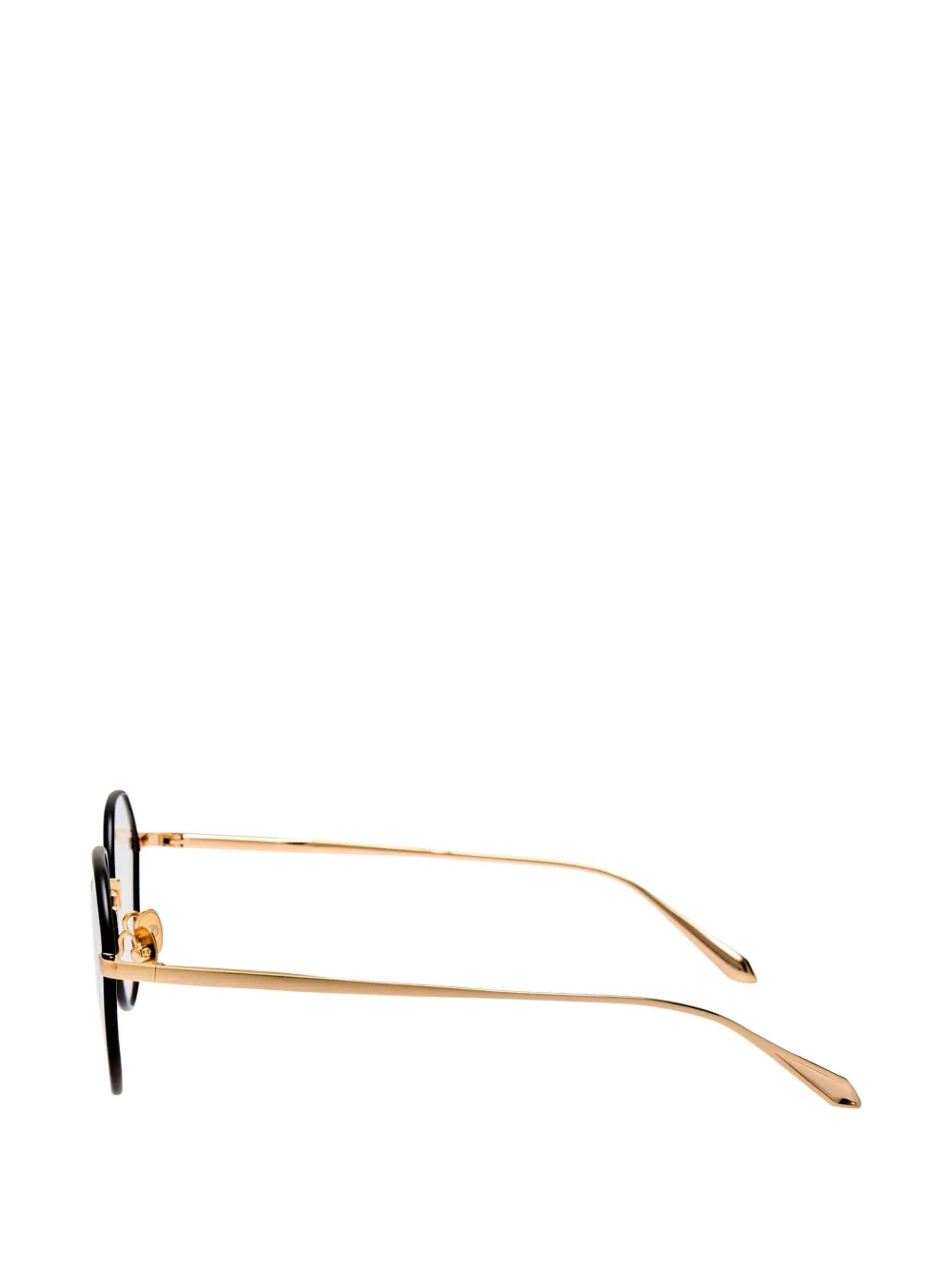 Linda Farrow Isla bril met geometrisch montuur Zwart