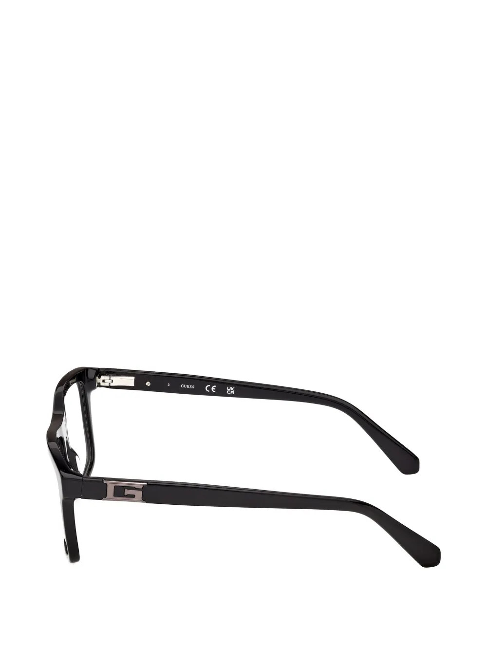 GUESS EYEWEAR Bril met vierkant montuur Zwart
