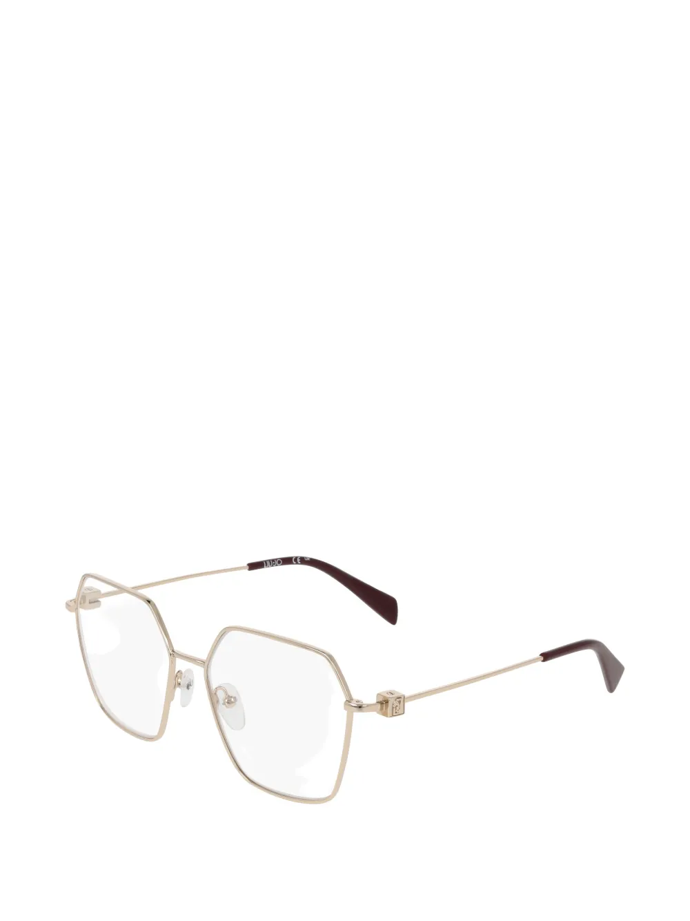 LIU JO geometric-frame glasses Goud