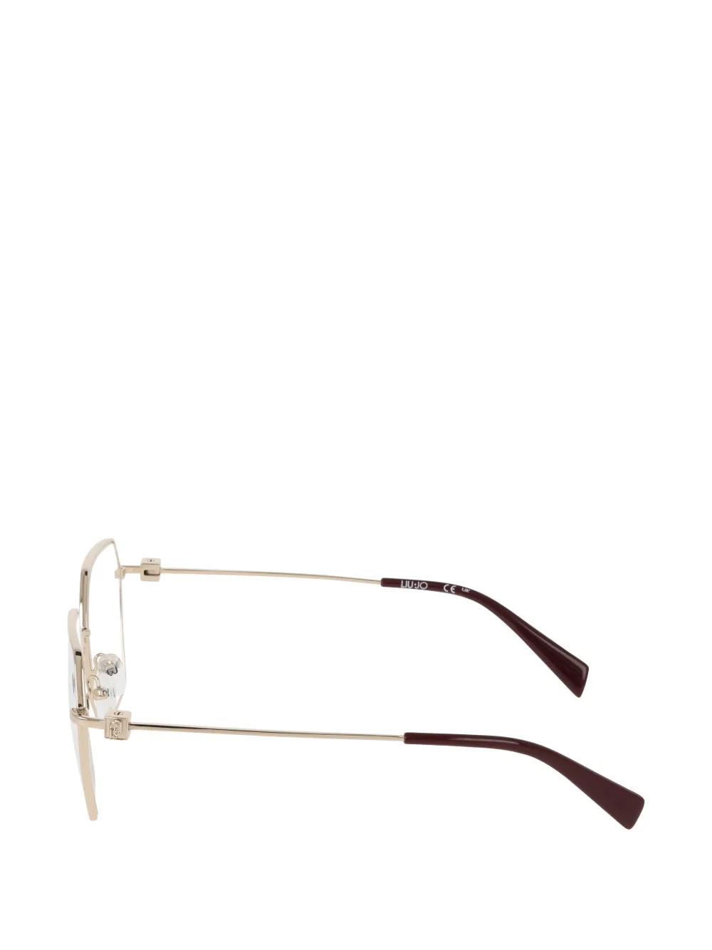 LIU JO geometric-frame glasses Goud
