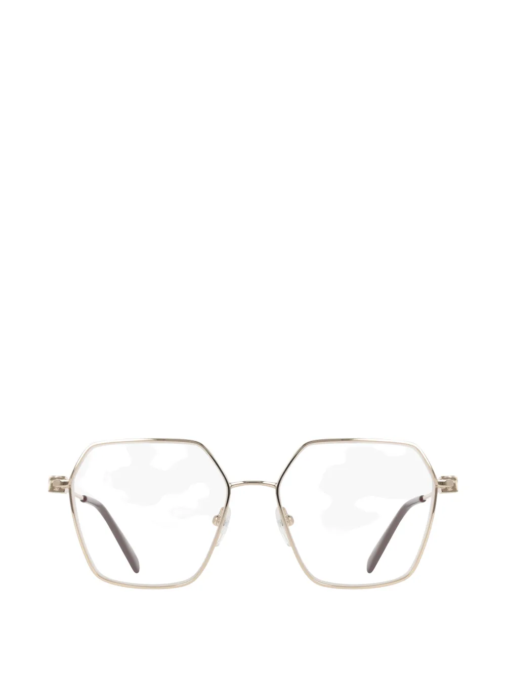LIU JO geometric-frame glasses - Oro