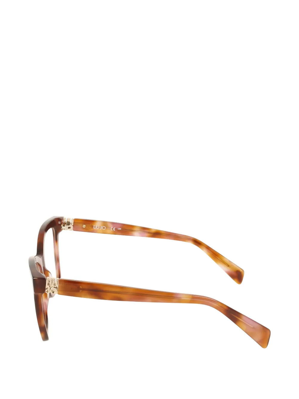 LIU JO tortoiseshell-effect cat-eye glasses Bruin