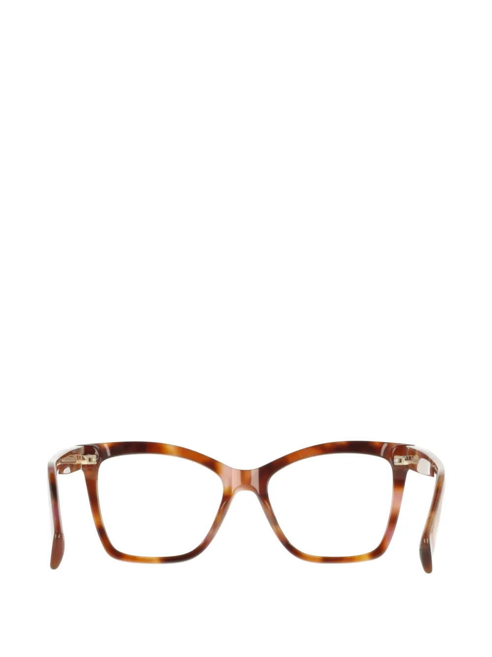 LIU JO tortoiseshell-effect cat-eye glasses Bruin
