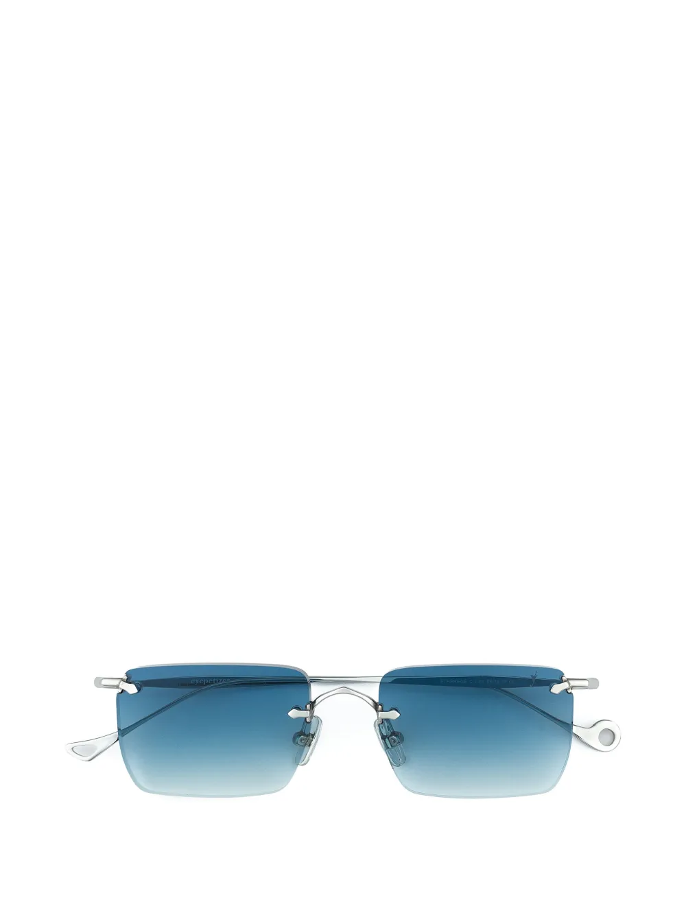 Eyepetizer Etherege rectangle-frame sunglasses - Argento