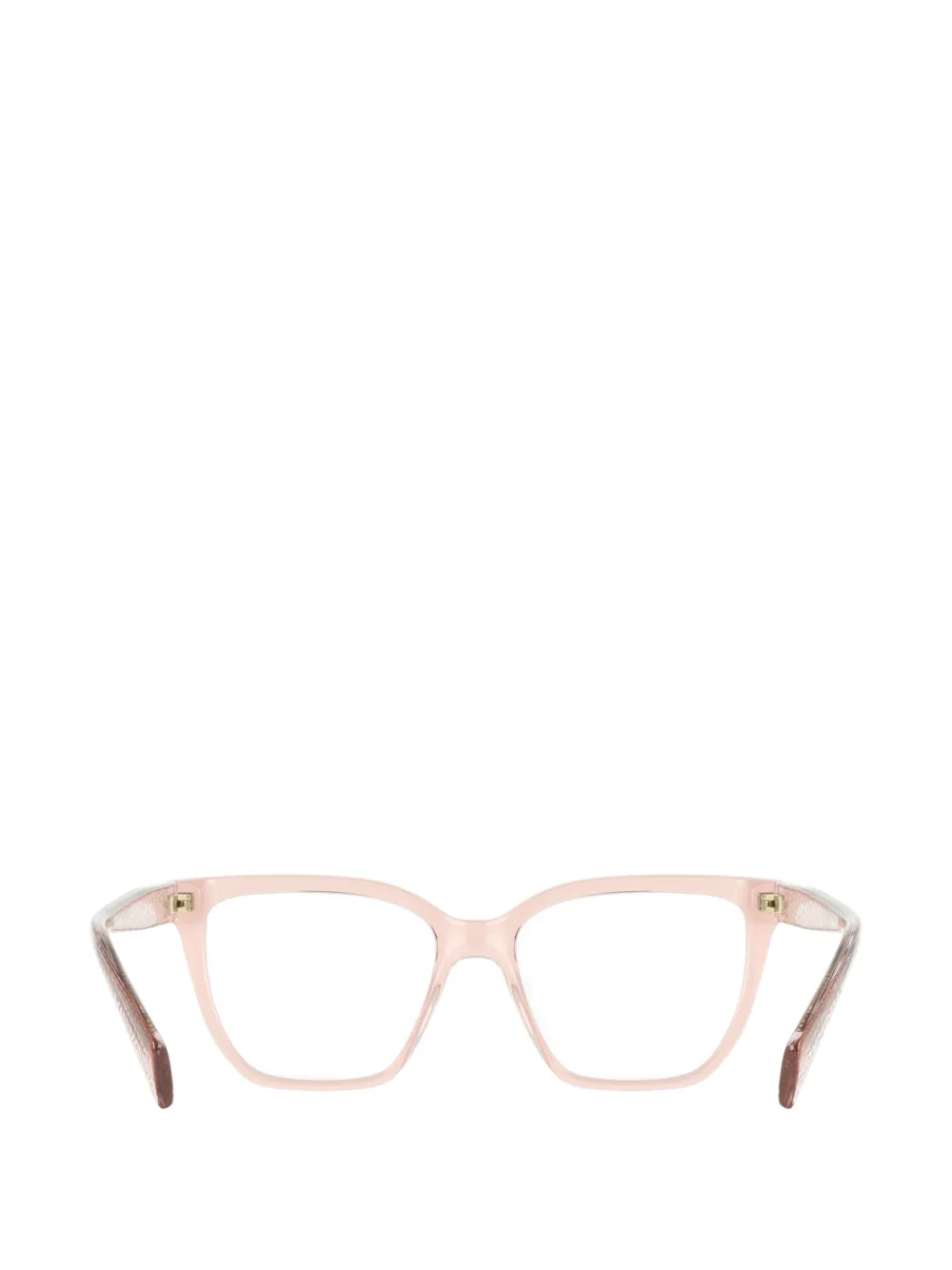 LIU JO geometric-frame glasses Roze