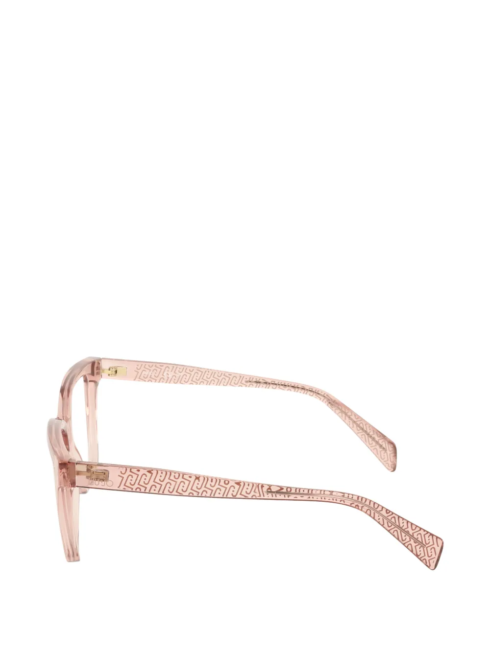 LIU JO geometric-frame glasses Roze