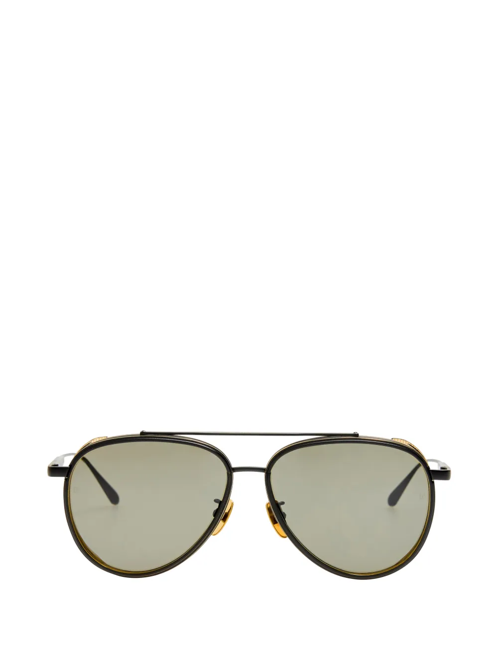 Linda Farrow Cortes pilot-frame sunglasses - Noir Linda Farrow Cortes pilot-frame sunglasses - Noir