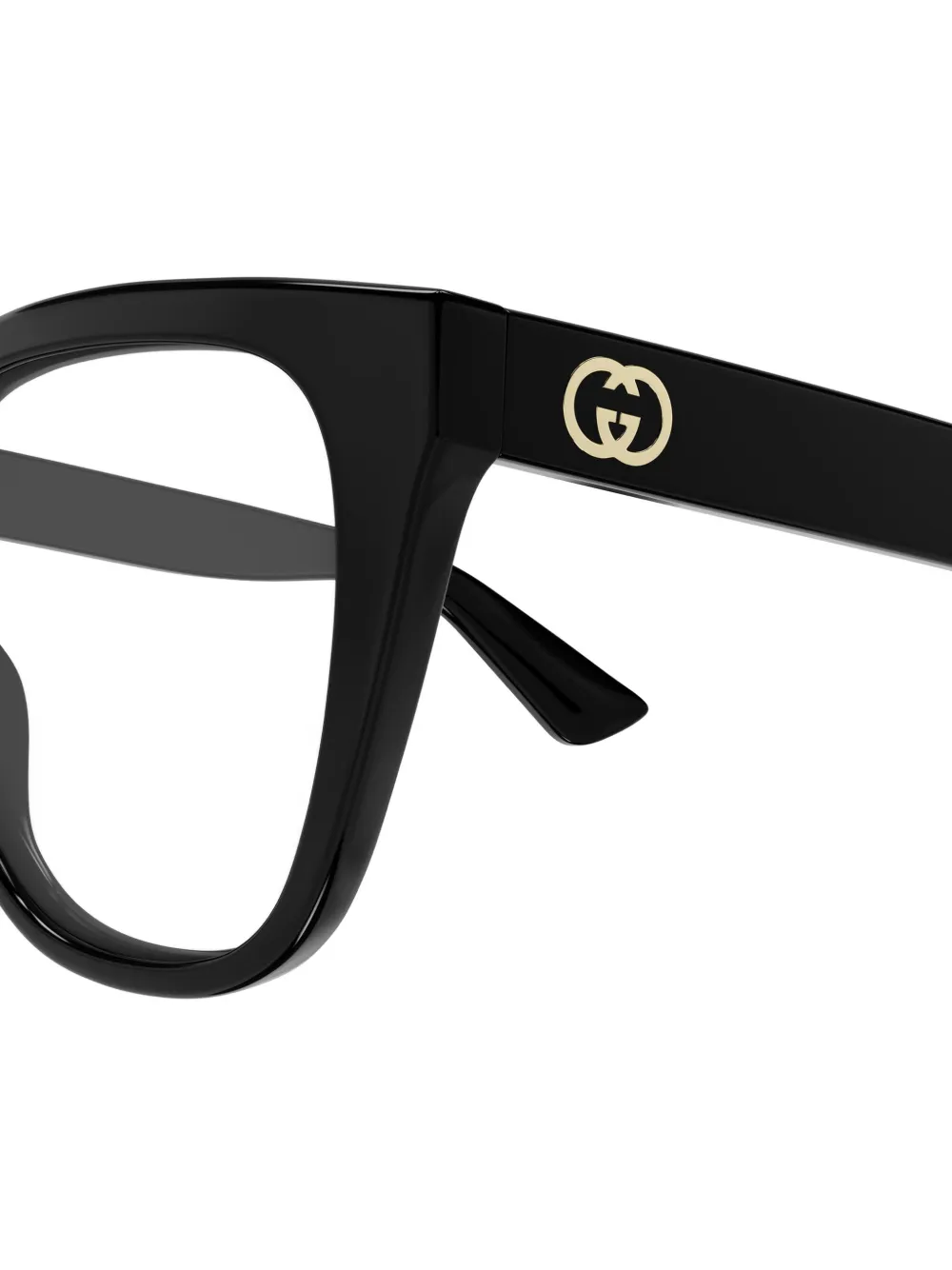 Gucci Eyewear Bril met cat-eye montuur Zwart