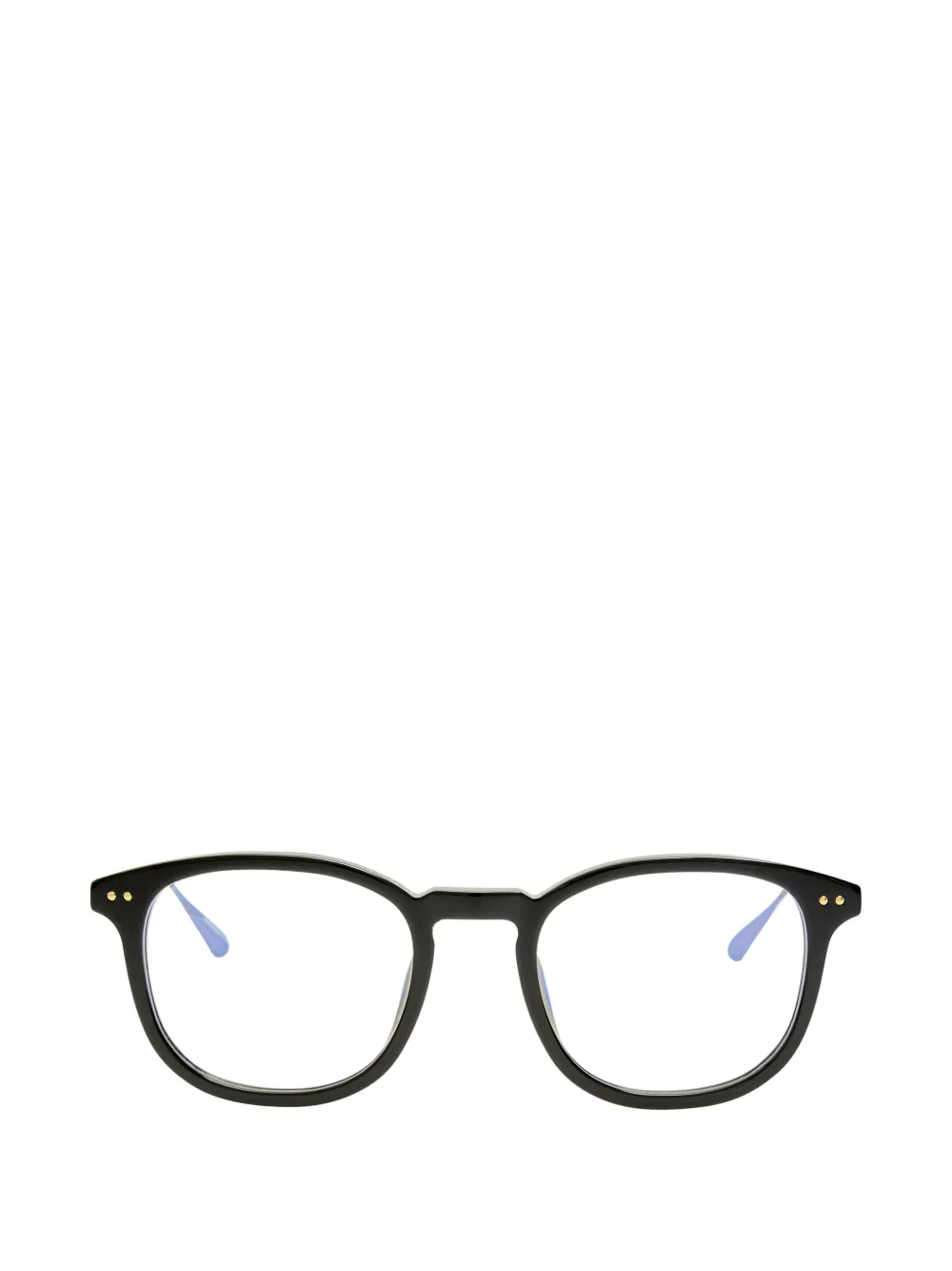 Linda Farrow lunettes de vue Pax à monture ronde - Noir Linda Farrow lunettes de vue Pax à monture ronde - Noir