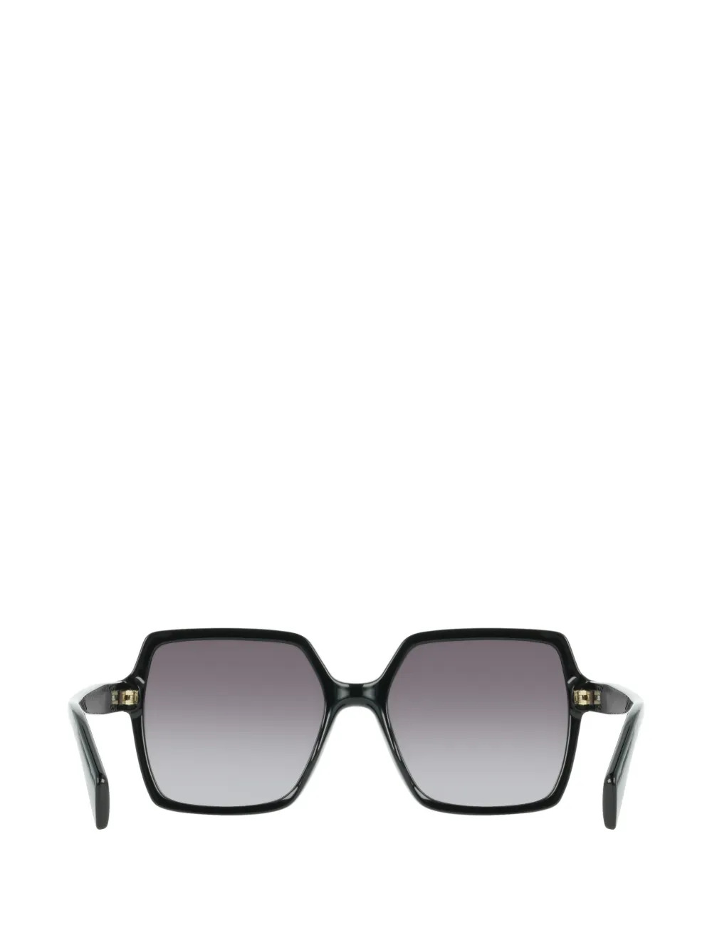 LIU JO geometric-frame sunglasses Zwart