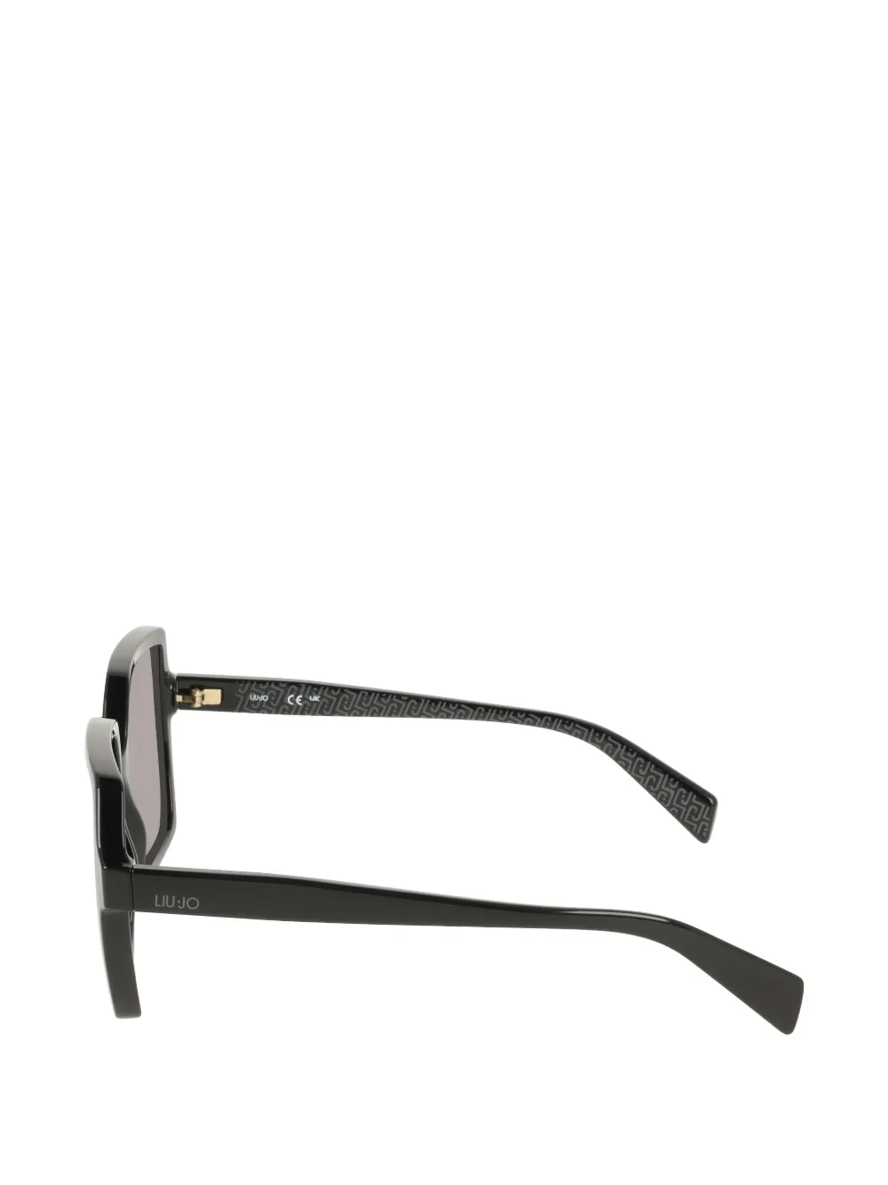LIU JO geometric-frame sunglasses Zwart