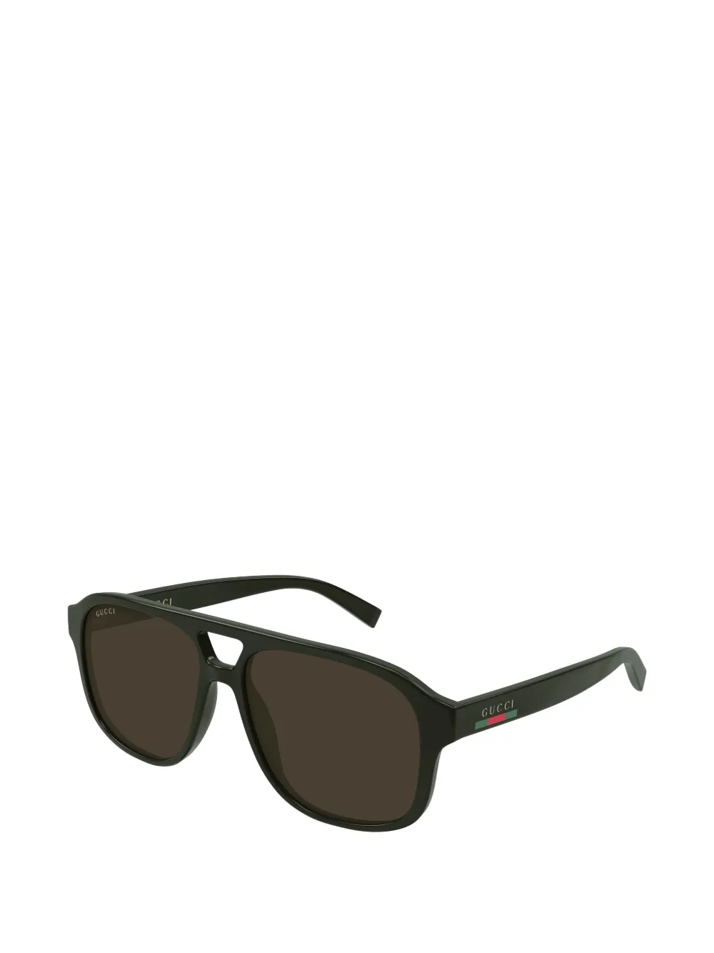 Gucci Eyewear Zonnebril met piloten montuur Zwart