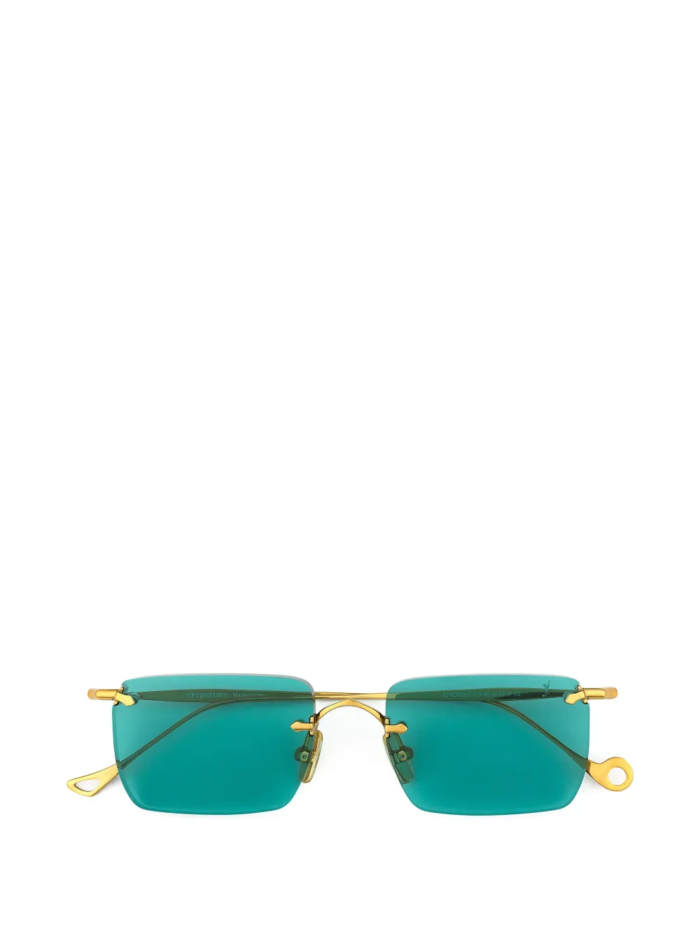 Eyepetizer Etherege rectangle-frame sunglasses - Oro