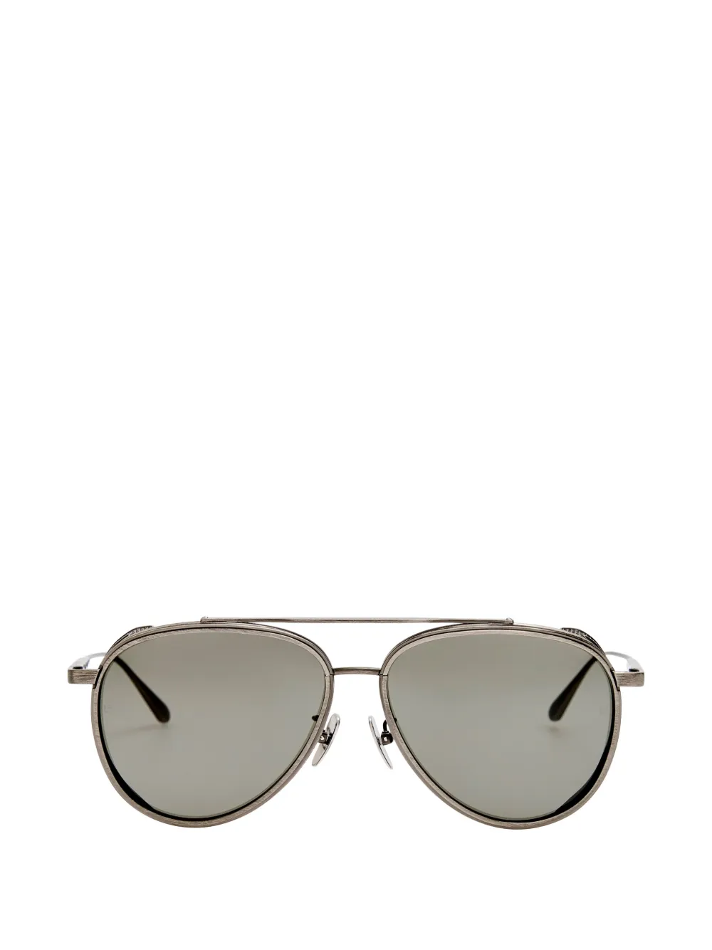 Linda Farrow Cortes pilot-frame sunglasses - Grau