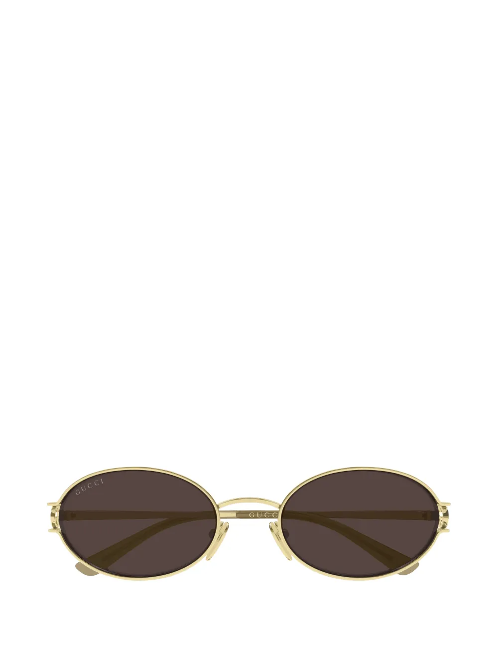 Gucci Eyewear oval-frame sunglasses - Oro