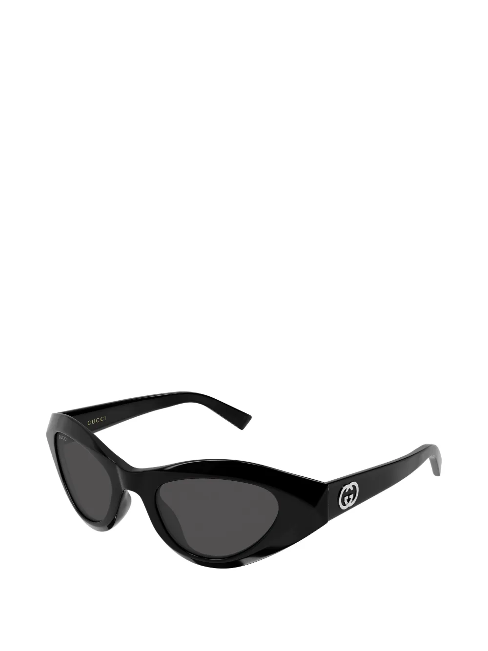 Gucci Eyewear Zonnebril met cat-eye montuur en GG-logo Zwart