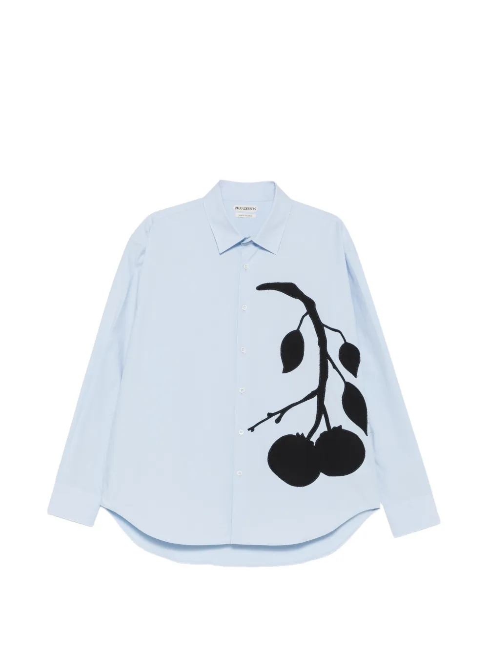 JW Anderson Persimmon-patch shirt