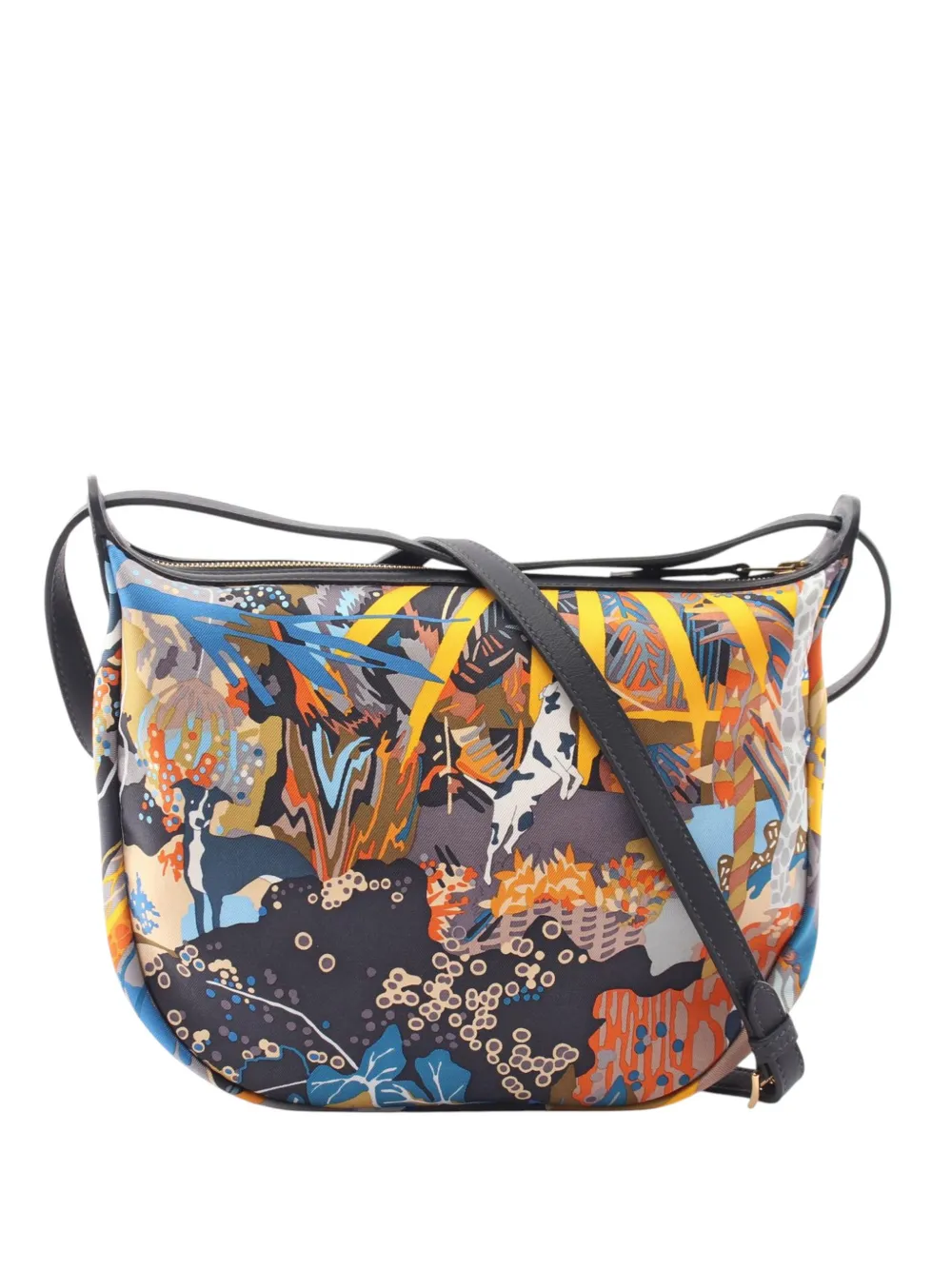 Hermès Pre-Owned 2025 Silk and Swift Sursoie To Go Pouch Umhängetasche - Blau