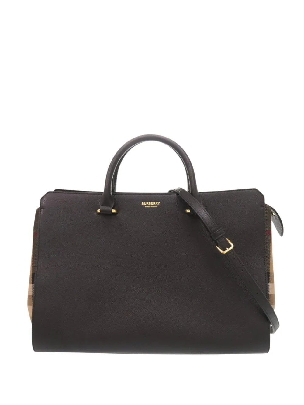 Burberry Pre-Owned 2020-2026 Small Banwell satchel - Nero