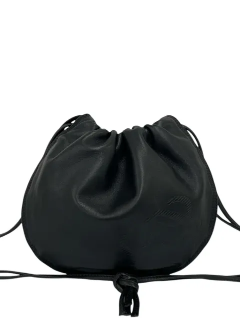 Loewe Pre-Owned bolsa crossbody Anagram de piel de napa con cordones 1980-1990