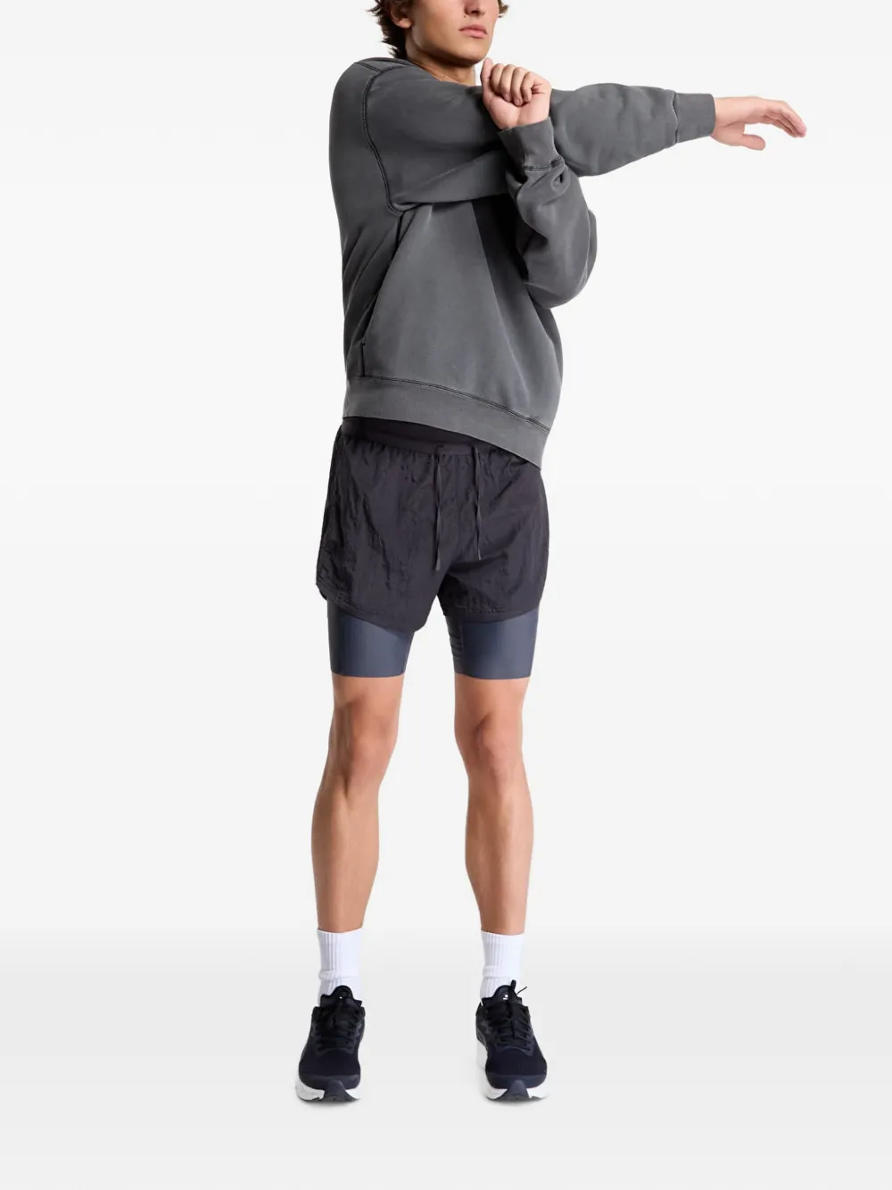 PUMA x Saysky 2-in-1 shorts Grijs