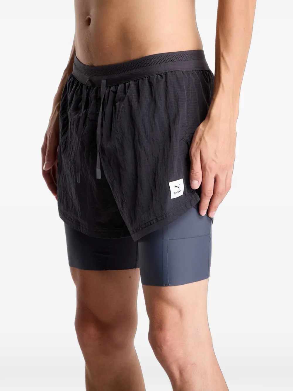 PUMA x Saysky 2-in-1 shorts Grijs