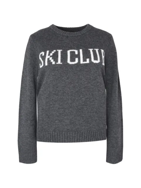 Izaak Azanei intarsia-knit wool sweater