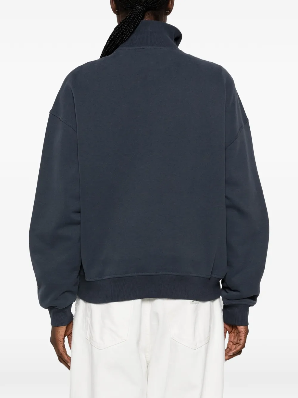 Brunello Cucinelli Katoenen poloshirt met logo-detail Blauw
