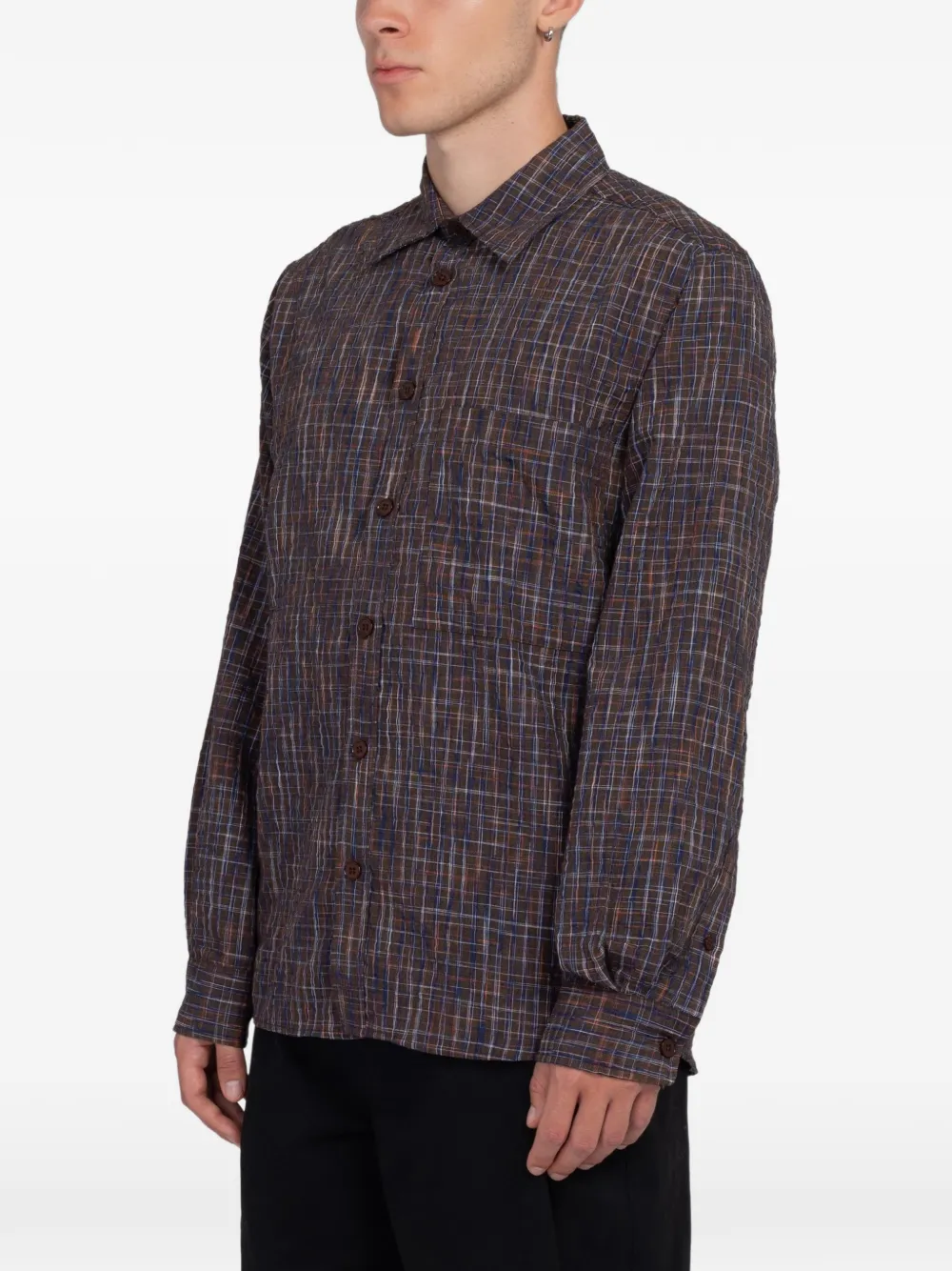 MINIMUM Ace relaxed-fit shirt Bruin
