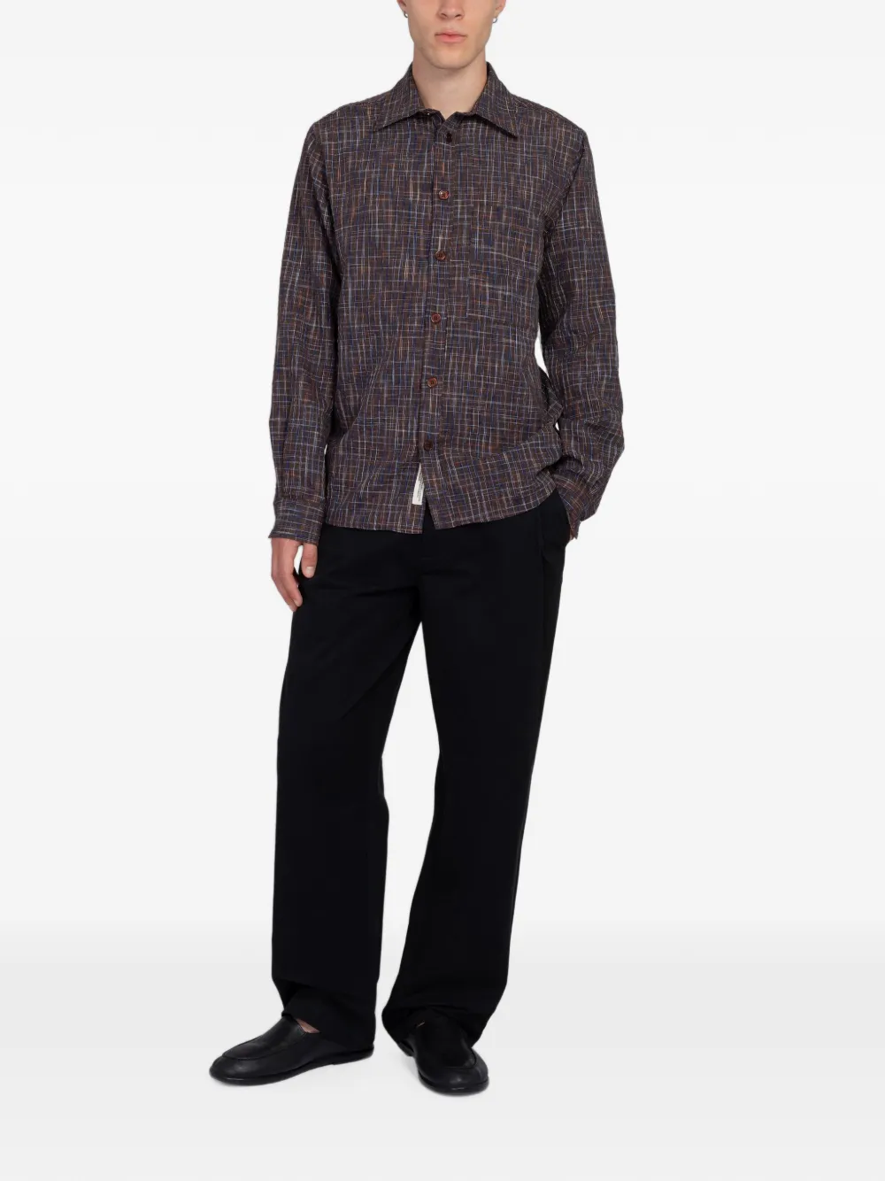 MINIMUM Ace relaxed-fit shirt Bruin
