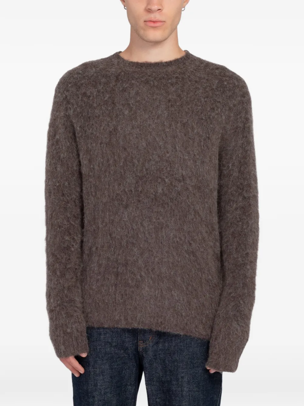 MINIMUM Fraser brushed-effect sweater