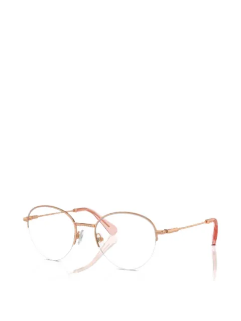 Swarovski round-frame glasses
