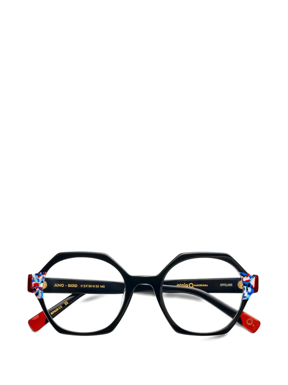 Etnia Barcelona Juno geometric-frame glasses - Schwarz