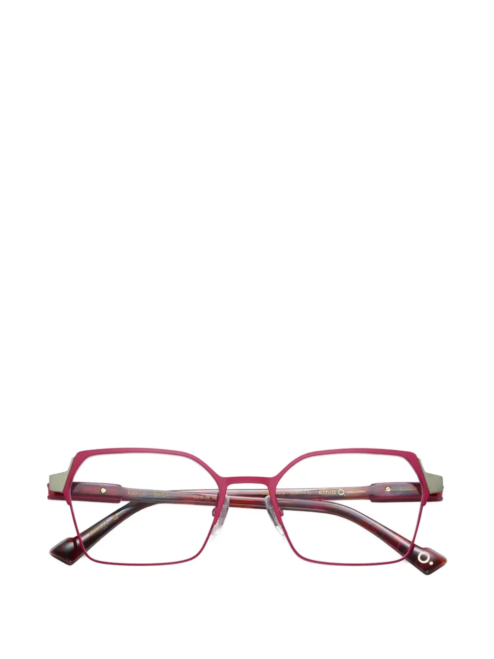 Etnia Barcelona Rania geometric-frame glasses - Rosso