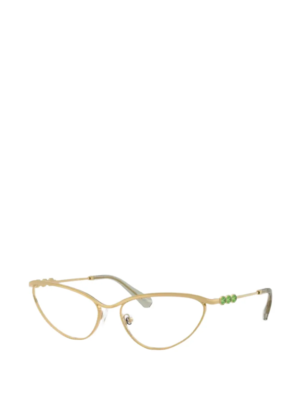Swarovski crystal-embellished cat-eye glasses - Oro